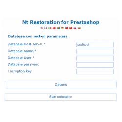 NT پشتیبان گیری و بازگردانی نسخه لایت, از فروشگاه خود به آسانی پشتیبان تهیه کنید و بازیابی کنید.